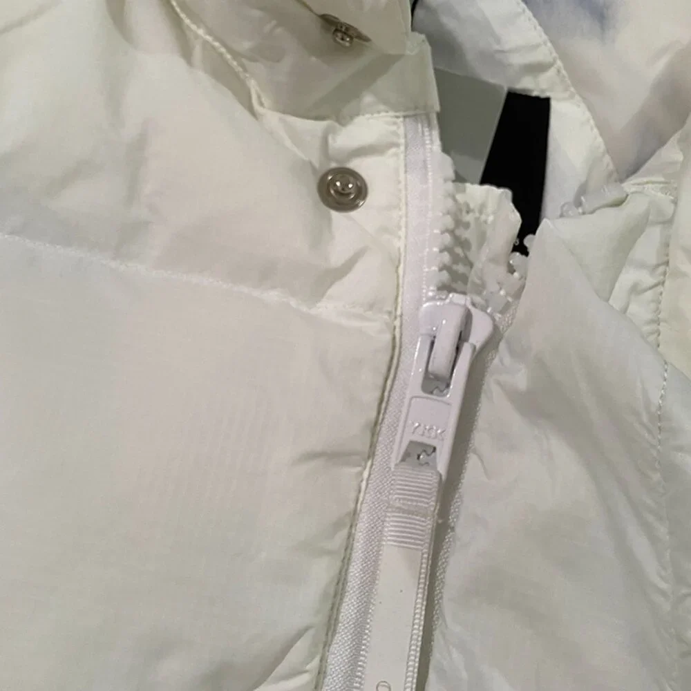 Canada Goose White Stand Collar Down Vest - Picture 6 of 11